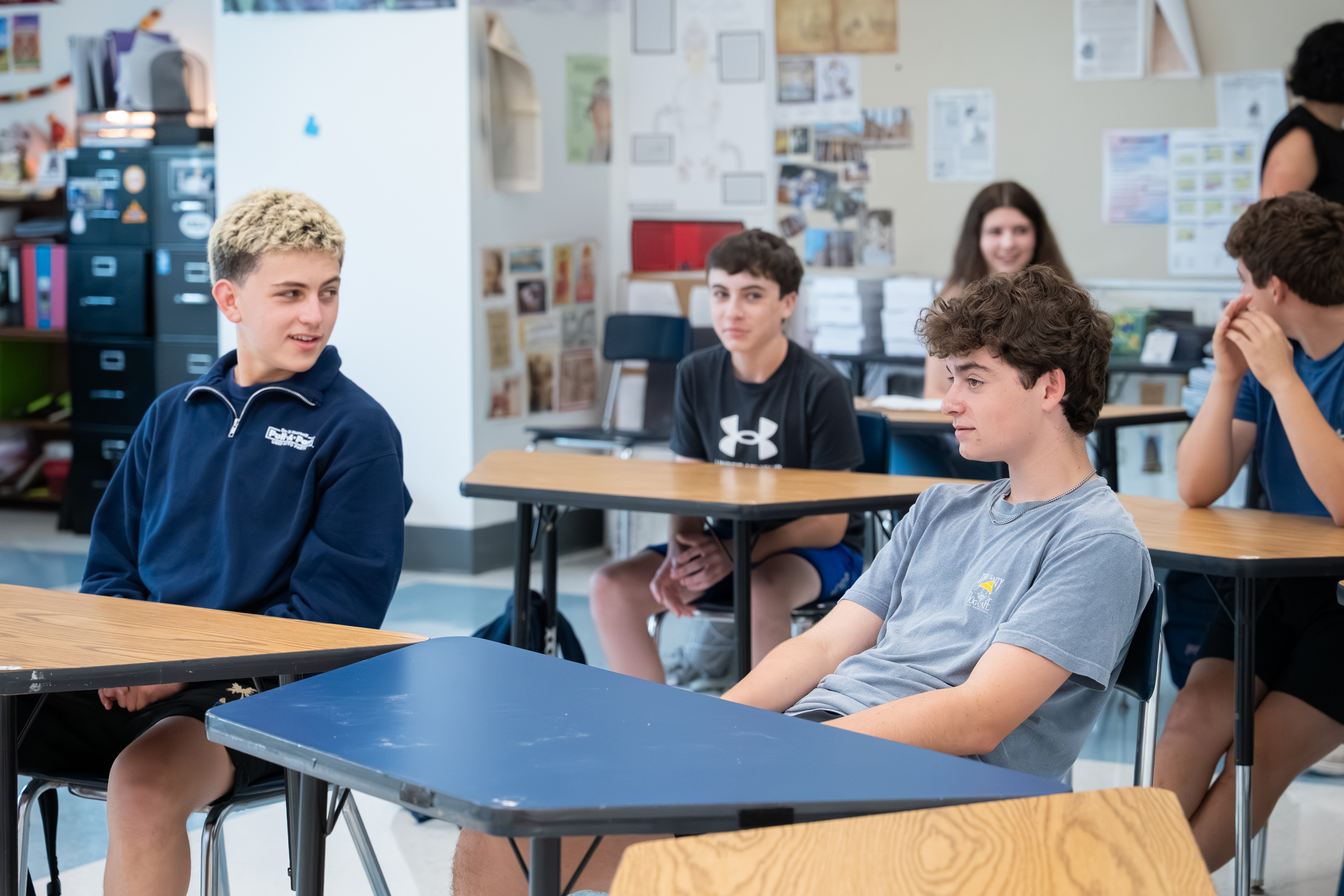 Weber School students in classroom