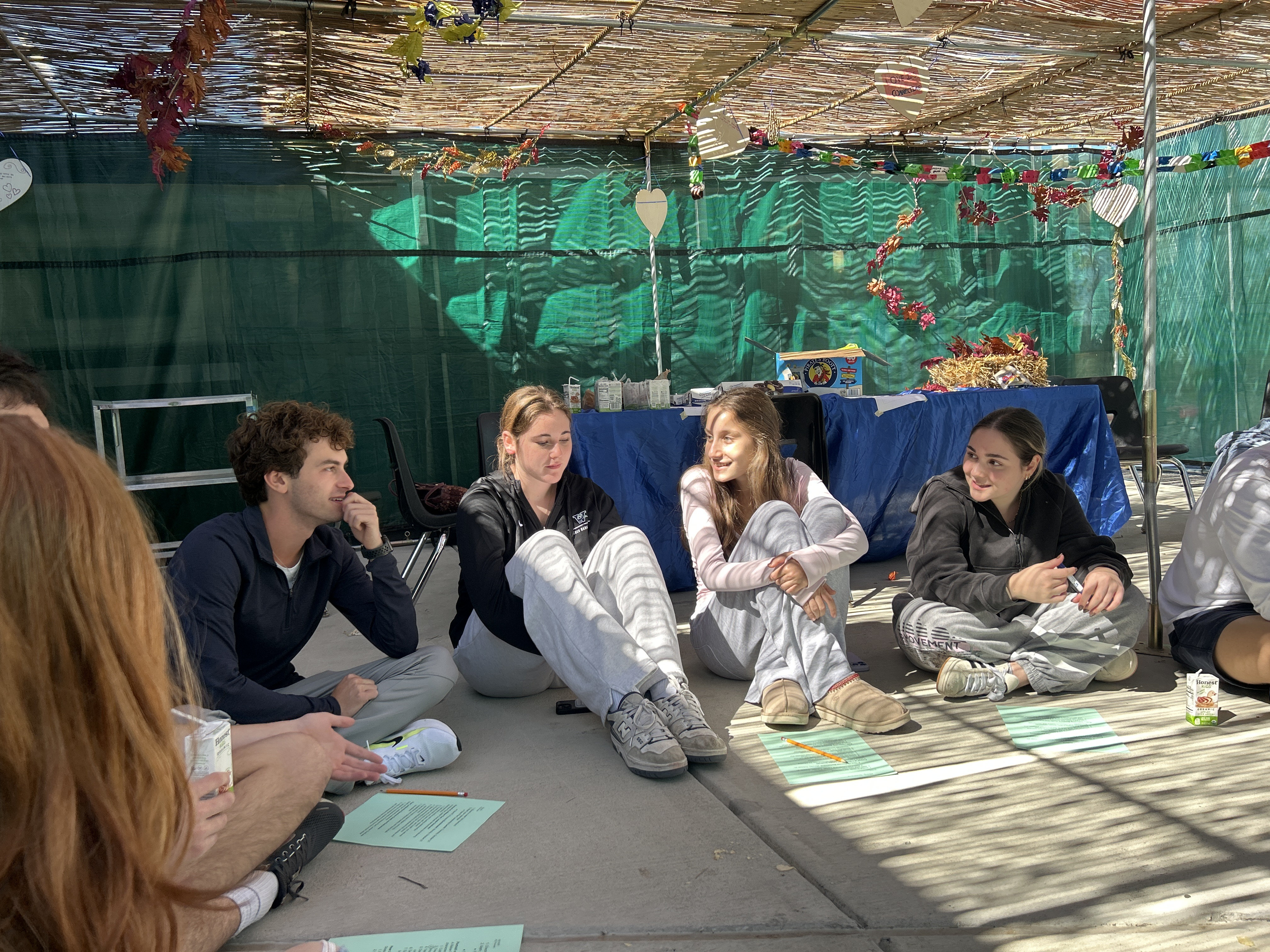 boy students in classroom