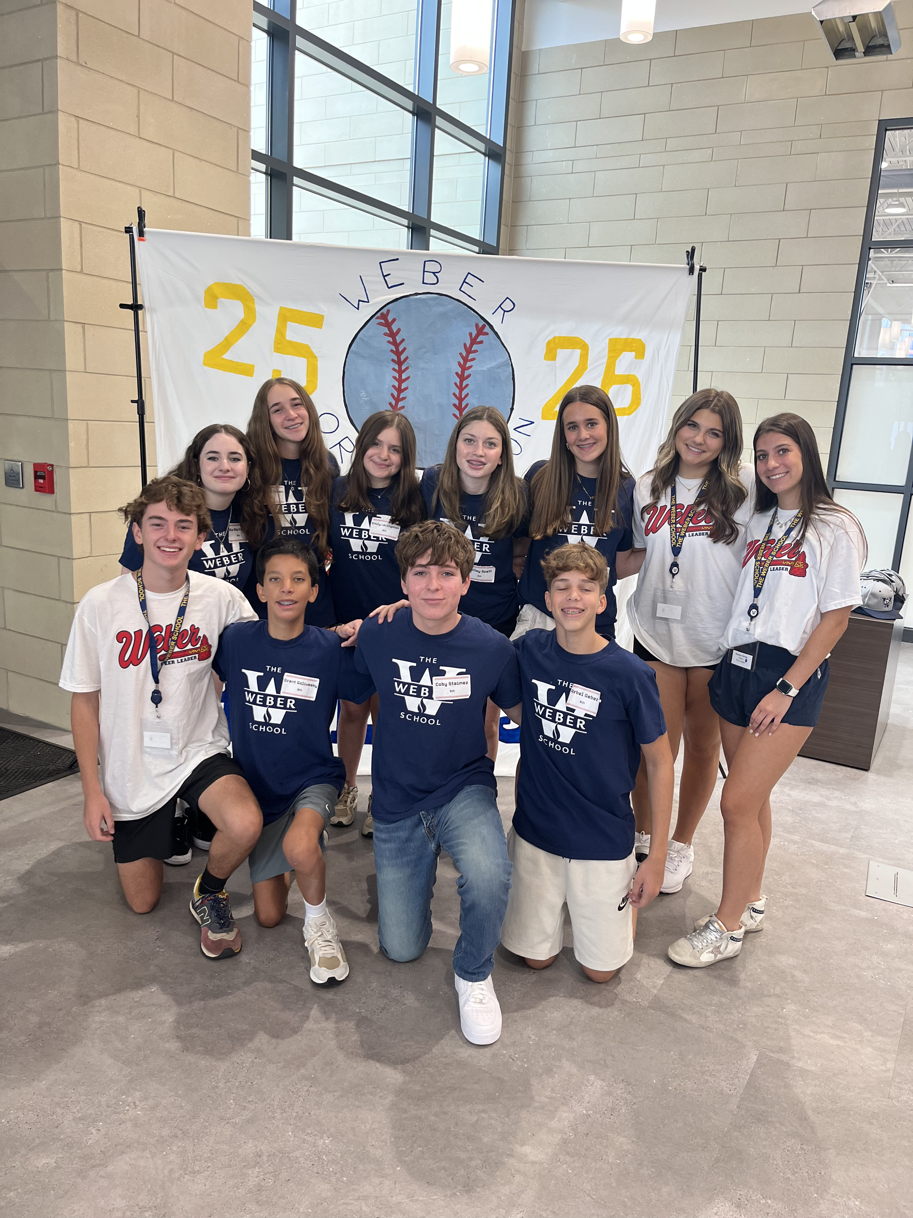 teacher and young students